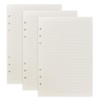A5 Refill Paper, 3 Packs 135 Sheets Refillable Note Paper,
