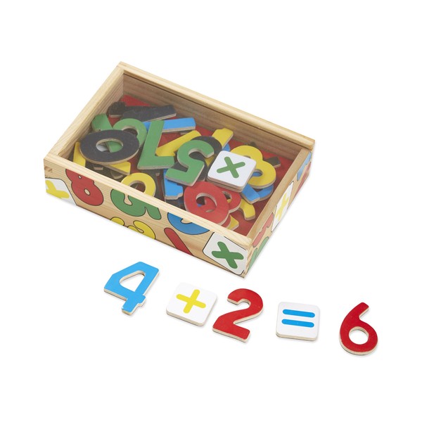 Melissa & Doug Magnetic Wooden Numbers Ages 3+