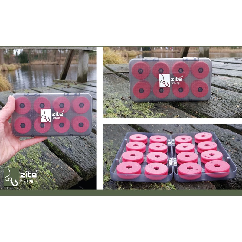 Zite Fishing Leader Rewinder Box Fishing - 16 Foam Line