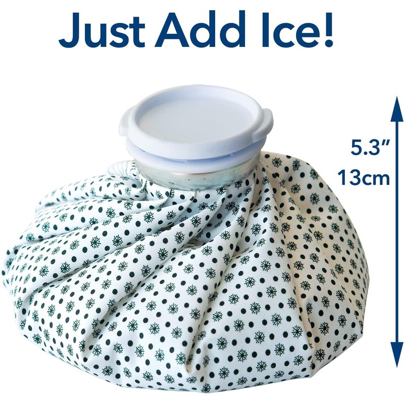Carex Ice Bag - Ice Pack Bag - Reusable Ice