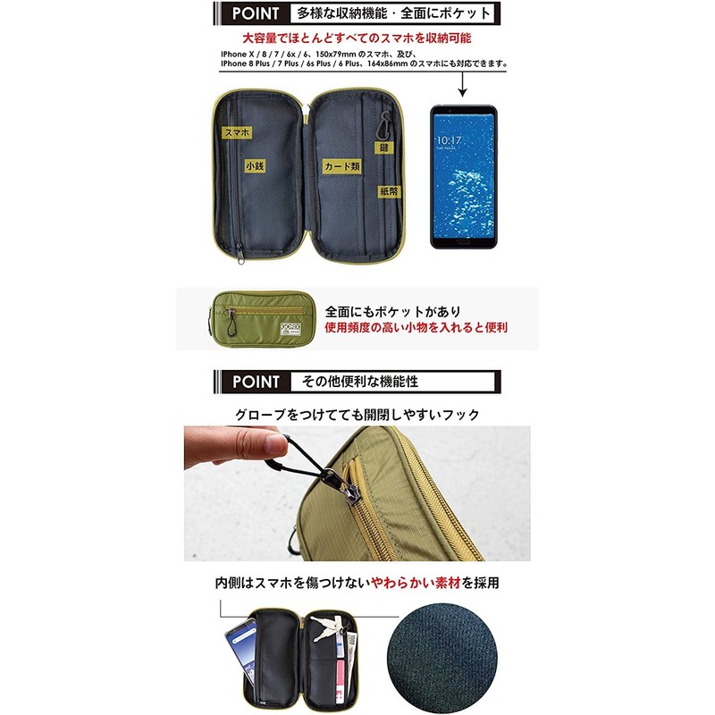 GORIX Waterproof Bike Pouch Wallet Smartphone Key Storage Bicycle Pouch