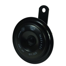 HELLA 012588071 Black 92mm 12V Disc Horn (Ht Universal Fit-Single Blister Pack)