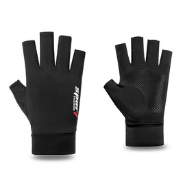 Men’s Fingerless Driving Gloves UV Protection Half Finger Gloves with Anti-Slip Palm for Cycling, Driving, Hiking – Breathable Sun Gloves UPF50+