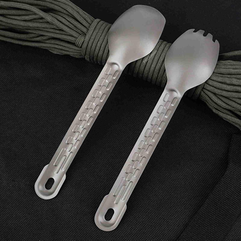 Spork, Camping Fork Camping Utensils Camping Spork Nonslip Handle Home,