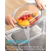 Mini-1.8 QT Oval Glass Casserole Dish With Lid, (Single Serving)