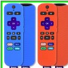 XKAN Vibrant Silicone Shockproof Remote Cover Set for 4K Devices