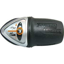 Sturmey Archer TSS37 Twist Shifter Twsit Shifter Right 3s Blk