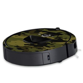 MightySkins Skin Compatible with iRobot Roomba i7 Robot Vacuum - Green Camouflage | Protective, Durable, and Unique Vinyl Decal wrap Cover | Easy to Apply, Remove, and Change Styles | Made in The USA