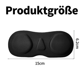 Alriedy VR Lens Protector Lens Cover for Meta quest3/3S, Quest2, Pico4, Valve Index, Premium Foam Lens Protection, Dust and Scratch Protection, Perfect Fit for Face Cover Accessories (Black)