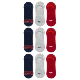 Sperry Women's Liner with Arch Support 9 Pair Pack, Navy Assorted, Women's Shoe Size 4-10