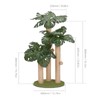 LEMONDA 31.5Inch Cat Scratching Post,Cat Scratcher Tree with 3 Scratching