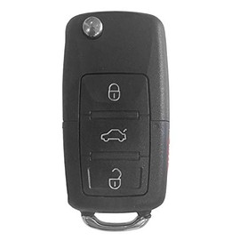 FOR 2002-2005 VW BEETLE PASSAT JETTA FLIP KEY REMOTE 3+1 BUTTON FCCID: 1J0 959 753 AM ;by AUTO KEY MAX (SINGLE)