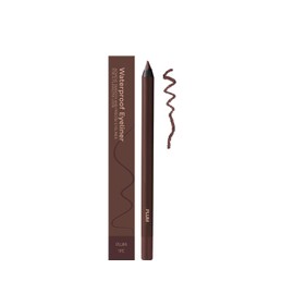 Eyeliner Pencil Waterproof,Delineador de Ojos Resistente al Agua Durante 24 horas, Lápiz Delineador de Ojos y Cejas 2 en 1, Lápiz Delineador de ojos  