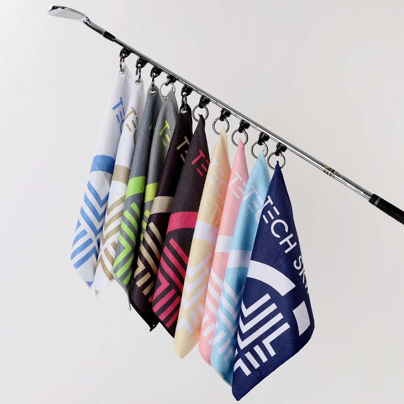 Tech Skin Magnetic Golf Towel Super Absorbent Microfiber Ball &