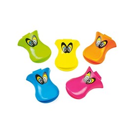 Baker Ross P4203 Duck Whistles (Pack of 12), Perfect for Children to Play Solo or with Friends, Ideal for Party Bag Fillers, Pass The Parcel Prizes, Gifts and More, Assorted,7 cm