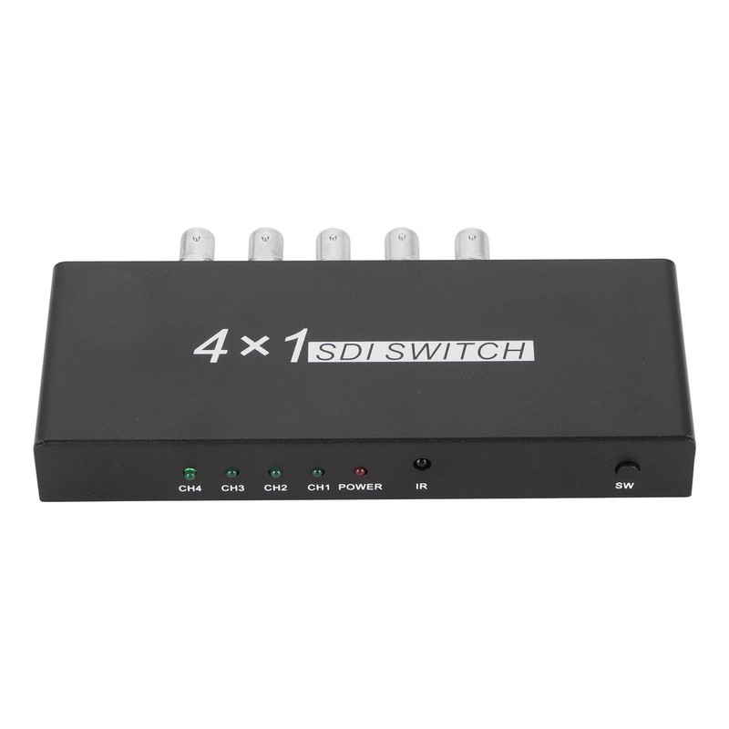 SDI Switcher 4x1 4 in 1 Out 1080P Resolution SDI