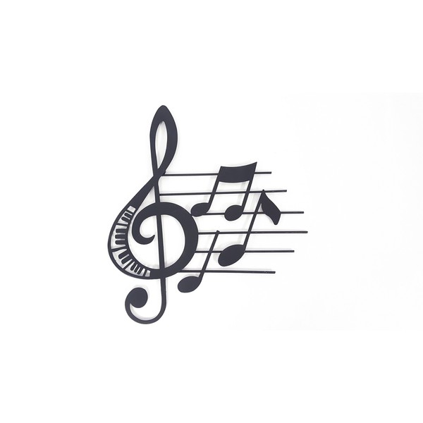 Treble Clef and Music Notes Wall Decor