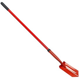 CORONA SS 64325 - Trench Digging Shovel - 5 in 28° Angle, 12 gauge, 48 in Fiberglass Handle