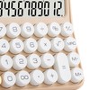 Desktop Calculator Mechanical Switch Calculator Anti-slip 12 Digits Large LCD