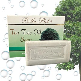 Jabón Facial Bella Piel Antiacné Con Árbol De Té  Limpiador Para Cara Con Piel Grasa, Natural Y Orgánico                                              
