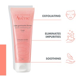 Avène Essential Care Exfoliating Gel 75ml - Gentle Mechanical Scrub