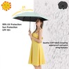BAODINI Small Travel Umbrella for Rain and Sun Protection, 42