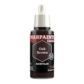 The Army Painter Browns & Neutrals Warpaints Fanatic 18ml Acrylic Paints (Oak Brown)
