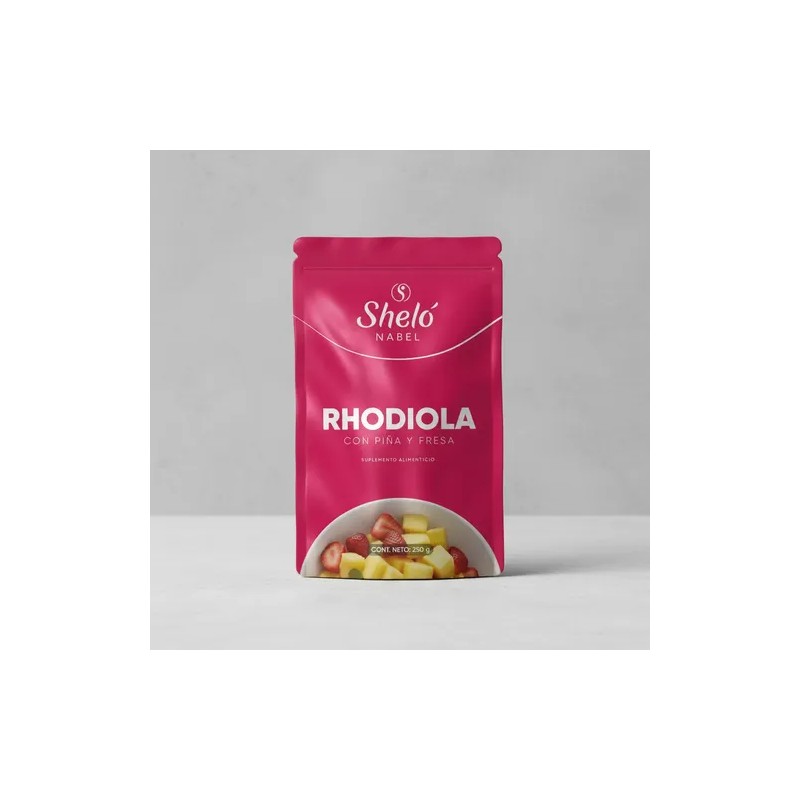 Rhodiola Sheló Nabel Sabor Fresa Piña 250g