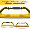 1 Pack Multifunction Manual Sanding Tool Block, Adjustable Radius Flex