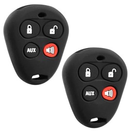 Funda protectora de silicona para llave de control remoto de Viper, Python, Avital y Hornet de 4 botones – Accesorio de protección de goma para llave de coche (Paquete de 2)
