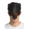 Super Soft Form Fitting Latex Bear Mask Brown