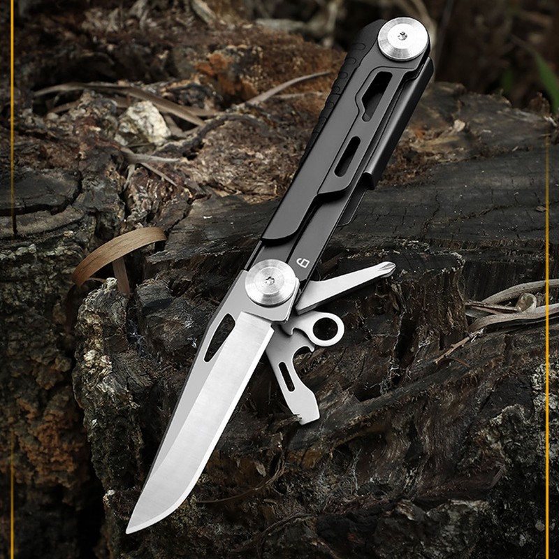 Multitool Knife Stainless Steel High Hardness Effort Saving Ergonomic Pocket