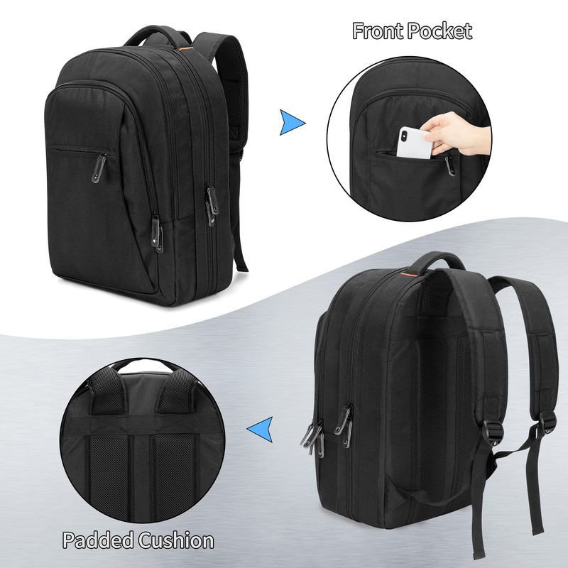 samdew Three-layer Chef Backpack with Knife Bag, Professional Knife Backpack