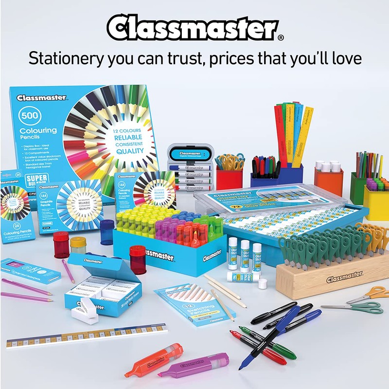 Classmaster Colouring Pencils Assorted (Pack of 36) CPW36
