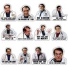 Doctor Phrase Pattern, 12pcs/set Fridge, Room Adults Inspirational Refrigerator Diet