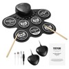 Electric Drum Set 7-Pad with Headphone Jack Pedals Speaker for