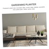 SUPVOX 20Pcs Plastic Succulent Planters with Drainage Hole for Gardening