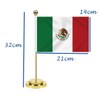 Mexico Desk Flag, 30 cm Large Small Mexican Mexican Banner