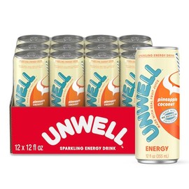 Unwell Energy RTD Pineapple Coconut 12x12oz