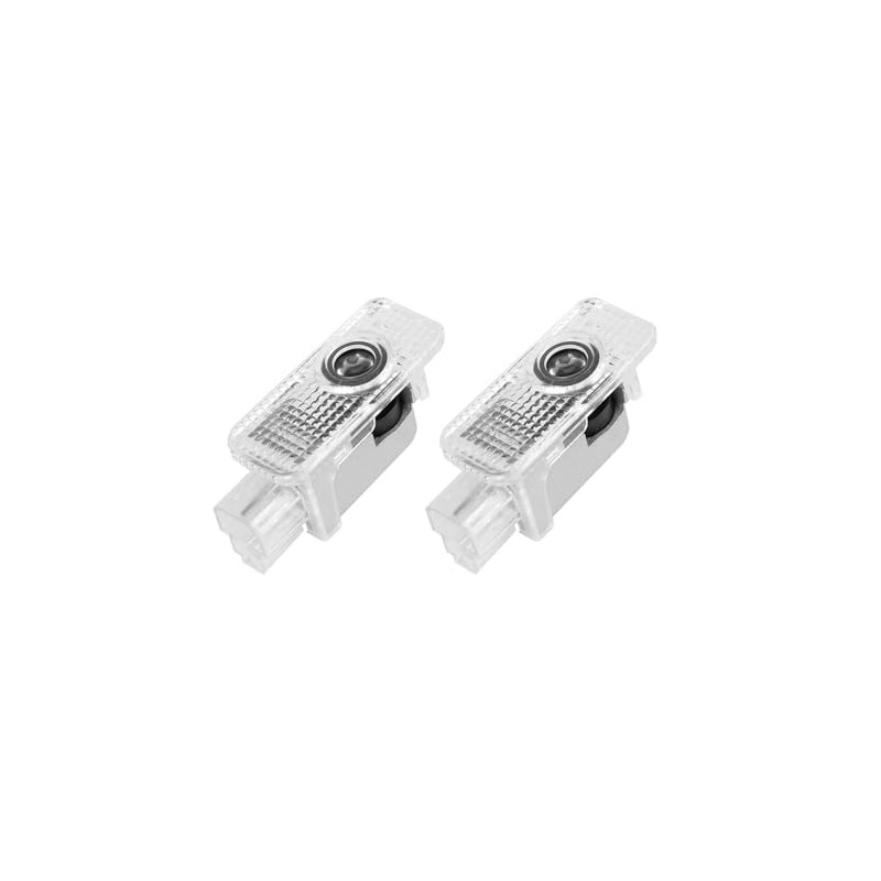 2Pcs Never Fade LED Door Light Logo Projection, Ghost Shadow