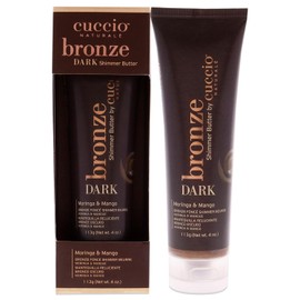 Cuccio Naturale Bronze Dark Shimmer Butter - Hydrates Hands And Feet For Glow And Light Shine - Available In Two Bright And Shiny Shades - Naturally Rich In Fatty Acids And Antioxidants - 113 G
