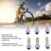6PCS Bicycle Stem Bolt M5 X 16mm Titanium Alloy Waterproof