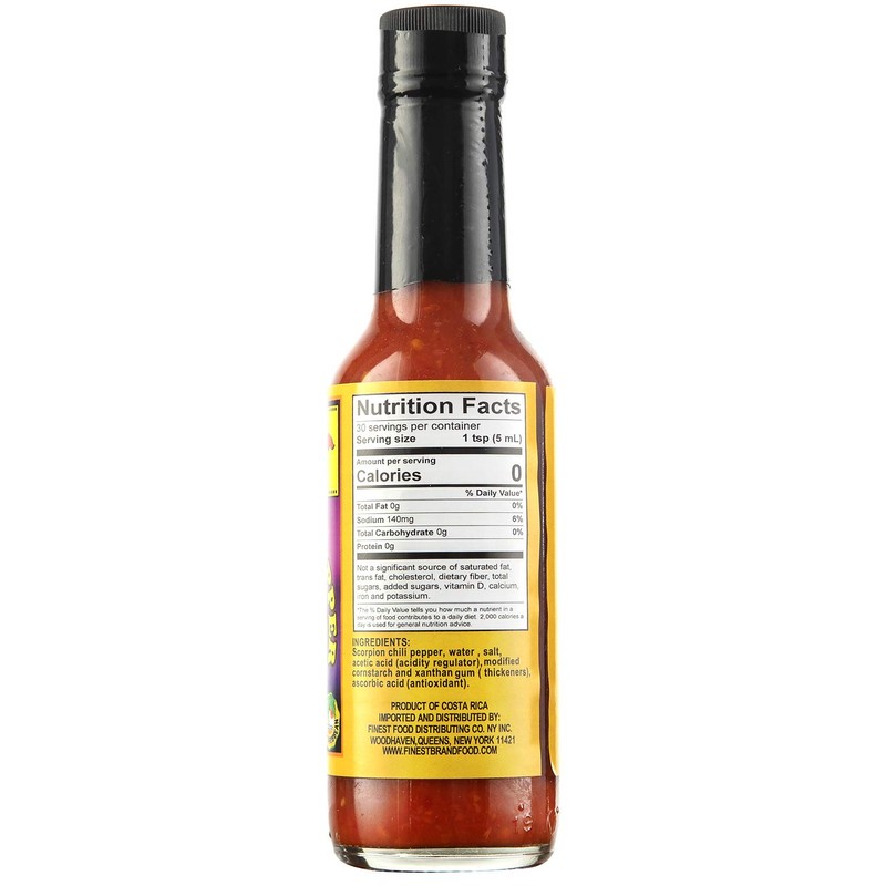 Jamaican Choice Scorpion Pepper Hot Sauce | 5 Oz