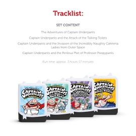 Tonies Captain Underpants Audiobook Set - 4 Pack