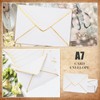Teling 100 Pack 5 x 7 Envelope Invitations A7 V