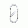 Carabiner S Binner Carabiner Hiking Hook Camping Quick Link Medium/Silver 15ea