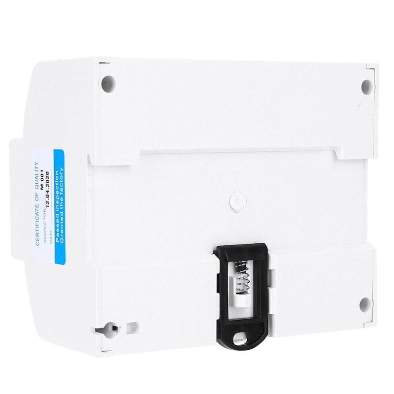 Digital 3 phase 4 Wire 7P Din Rail Electric Meter