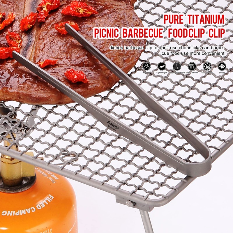 ATiAP Titan BBQ Tongs Grill Tongs Tweezer Clip Multi Function