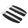 TCMT Rider Floorboard Footboard Inserts Fit For Harley Road King