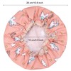 Gorros de ducha de unicornio para cabello largo y grueso,